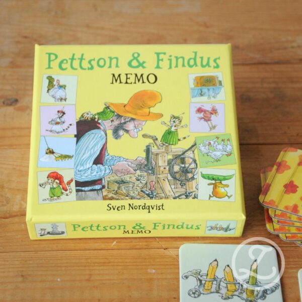 Memory med Pettson och Findus