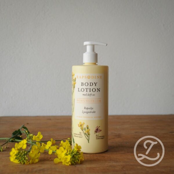 Bodylotion med skånsk rapsolja