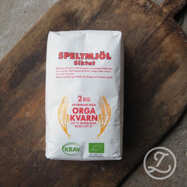 Speltmjöl siktat KRAV 2kg