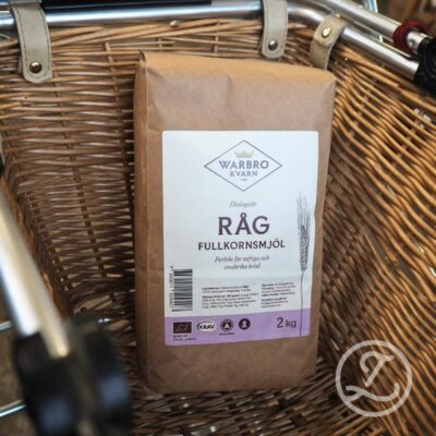 Råg fullkornsmjöl 2kg KRAV