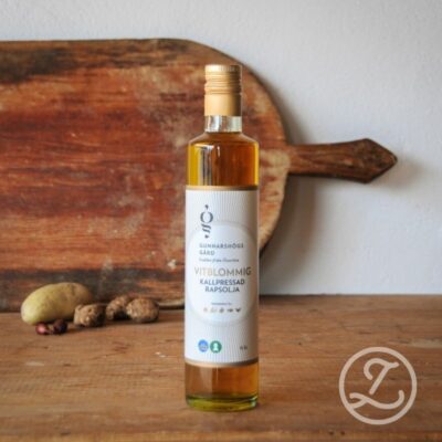 EKO Kallpressad rapsolja vitblommig 0.5 l (utg. datum)