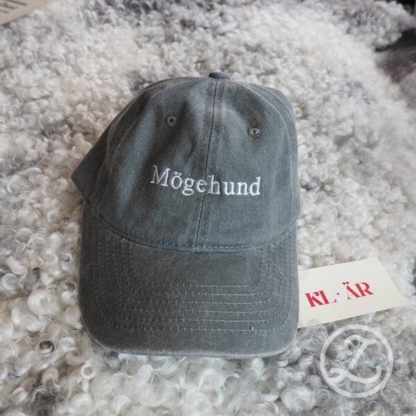 Keps 'Mögehund' - grå