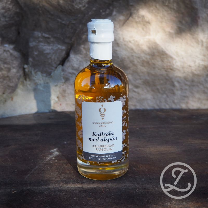 Kallpressad rapsolja 'kallrökt' 0,25 l