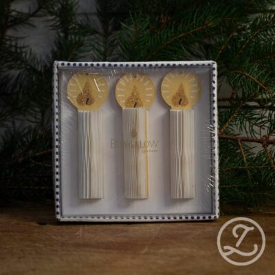 Hängande ljus i papper