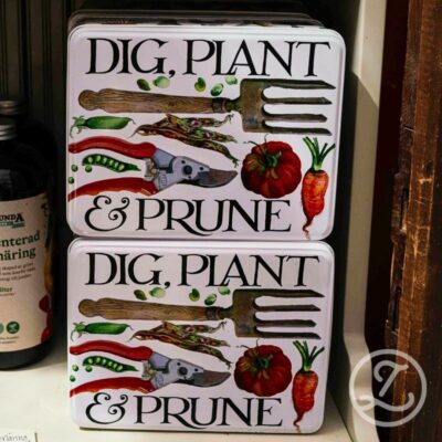 Plåtlåda - Dig, plant & prune